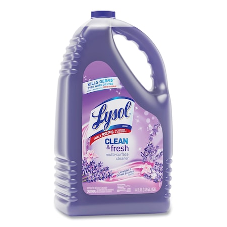 Lysol Clean & Fresh Multi-Surface Cleaner, Bottle, 144 oz, characteristic 88786